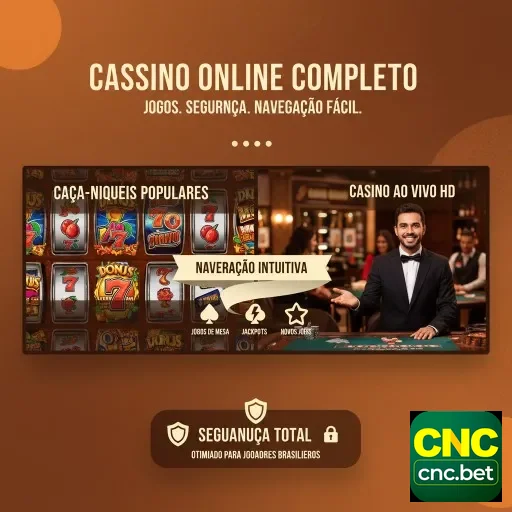 Ilustração de Explore o Aplicativo Cassino da cncbet para Android e iOS