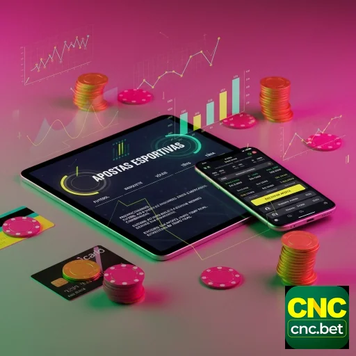 Ilustração de Explore Apostas Esportivas com a cncbet e Odds Altas