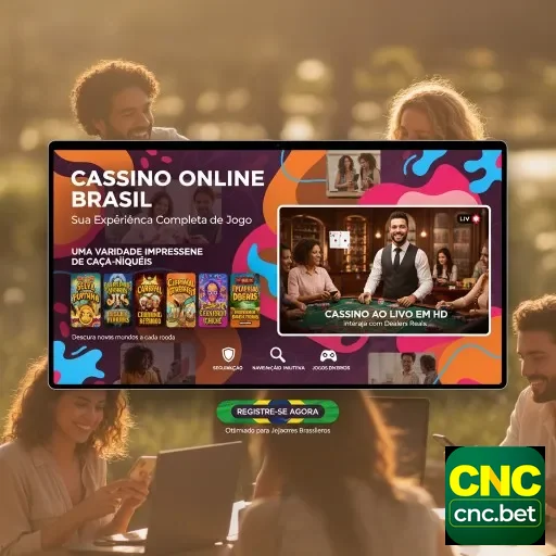 Ilustração de Explore os Benefícios VIP da cncbet em seu Cassino Online