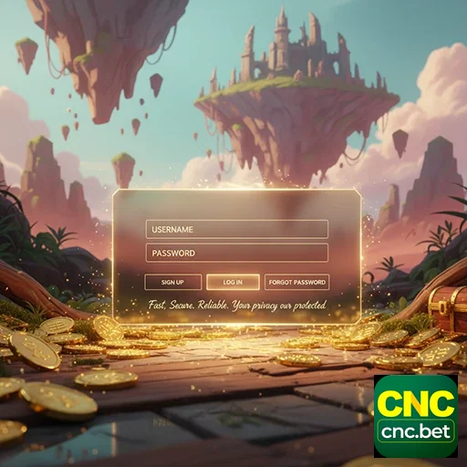 Ilustração de Acesse rapidamente o cassino online com a cncbet