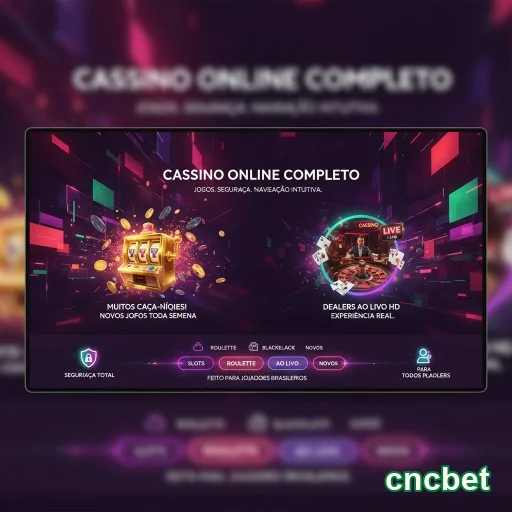 Imagem de cncbet Plataforma: plataforma de jogos com acesso